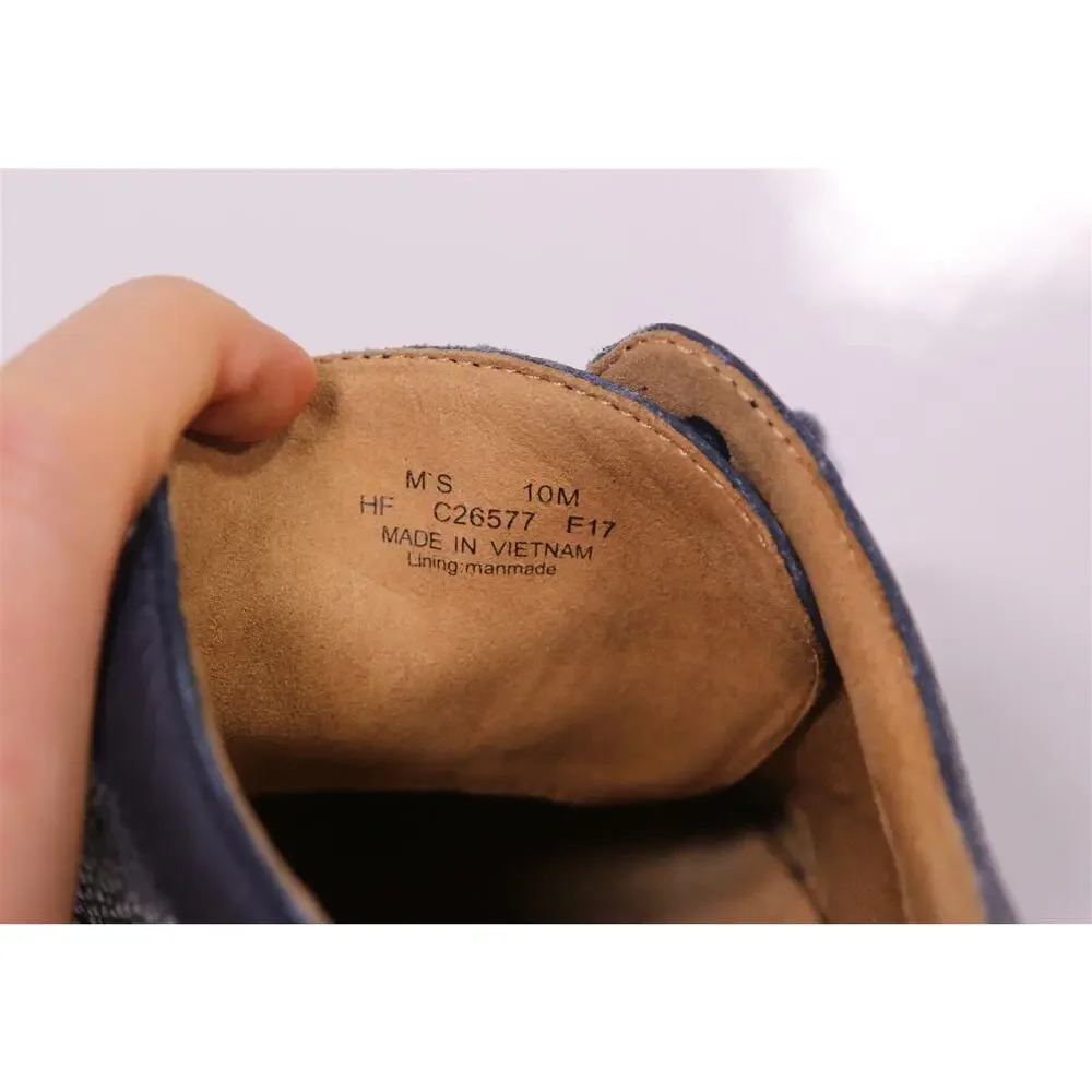 Cole-Haan Mens 2.ZeroGrand Stitchlite Navy Blue Dress Shoes US 10M
